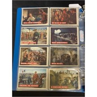 1956 Topps Davy Crockett Complete 80 Card Set