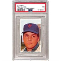 1971 Dell Stamps Tom Seaver Psa 7