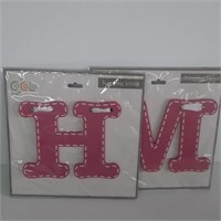 CoCaLo Hanging Letters, H & M