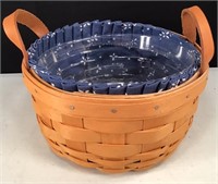 1996 Longaberger Round Basket