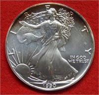 1990 American Eagle 1 Ounce Silver