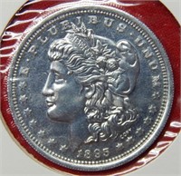 Souvenir 1895 Morgan Dollar - Aluminum