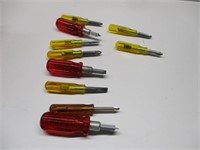 10 Xcelite mini Screwdrivers P Series