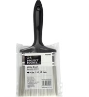 Project Source 4-in Polyester Flat Paint Brush