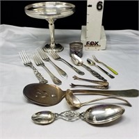 Assorted Sterling Silverware & Serving Pieces
