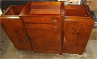 Wood Buffet Missing Top Pieces 63" x 19" x 45"