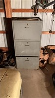 File cabinet and contents, carburetors,