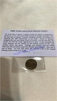 1909 Lincoln VDB cent