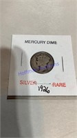 1926 Mercury dime