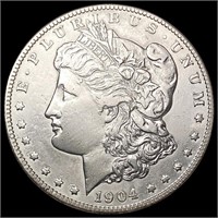 1904-S Morgan Silver Dollar CLOSELY UNCIRCULATED