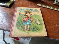 antique mother goose melodies book