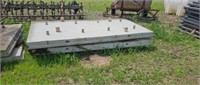 (3) 5' x 9.5' pre-cast concrete slabs