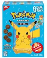 BB 2/24 Cocoa Flavoured Pokemon Cookies 25g