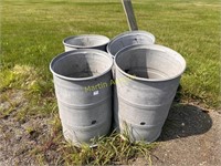 Trash Cans (4) (Bloomington)