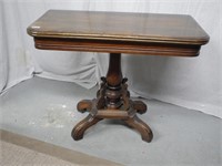 Antique Walnut Games Table