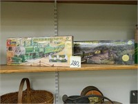 (2) John Deere HO Scale Train Sets - Series 2 &