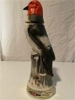 Jim Beam 1969 Red Headed Woodpecker Decanter