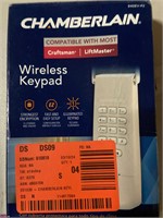 Chamberlain 940ev-p2 wireless keypad