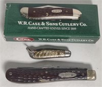 W.R. Case Double Blades Pocket Knives w/ Box
