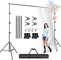 Emart Photo Backdrop Stand Kit, 9 X 10 Ft (h X W)