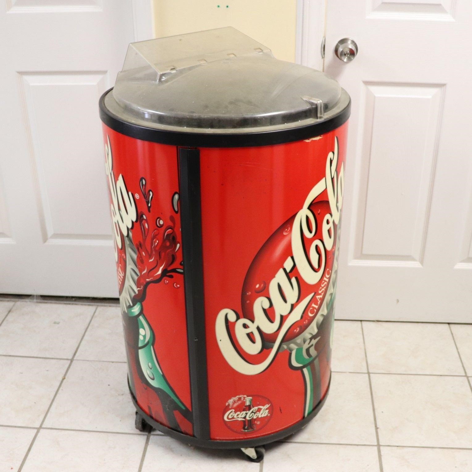 Rolling Coca-Cola Cooler