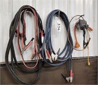 Jumper Cables on the wall