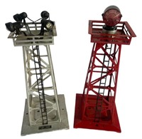 LIONEL  BEACONS AND FLOOD LIGHT TOWERS