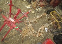 2 cultivator attachments & reel mower part