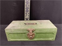 Antique Metal Tool Box