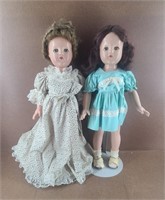 2 22" Effanbee Vtg Dolls