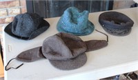 Vintage Hanna Wool Hats Lot