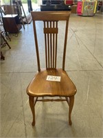 Mission style highback chair 37" tall
