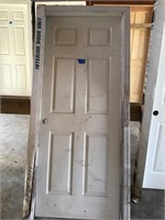INTERIOR DOOR 2-8 RH HOLLOW CORE DOOR, SPLIT JAM,