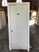 INTERIOR DOOR 2-6 RH HOLLOW CORE DOOR, SPLIT JAM,