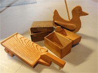 Home Made Wooden Toys & Boxes