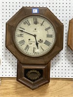 Old Wall Clock PU ONLY