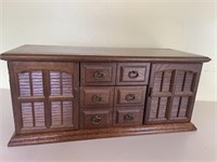 Jury box with multiple drawers