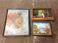 3 PAINTINGS