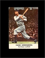 1961 Golden Press #4 Hank Greenberg P/F to GD+