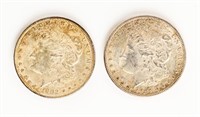 Coin 2 Morgan Silver Dollars 1902 & 1904