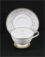 Noritake Oxford Tea Cup & Saucer