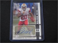 2014 SAGE HIT RAJION NEAL AUTOGRAPHED RC