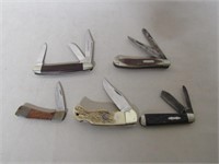 6 Folding Knives