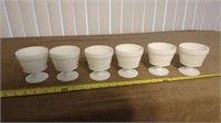 MILK GLASS CUPS