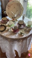 Tea Cups and Platter