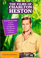 SM1081  Via Vision Charlton Heston DVD, Action.