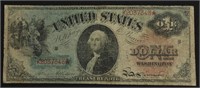 1869 1 $ US LEGAL TENDER VG