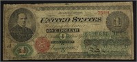1862 1 $ US LEGAL TENDER  VG