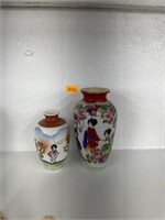 Vintage oriental vases