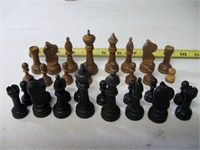 Handmade Wood Chess Set - 1 Pawn is repaired